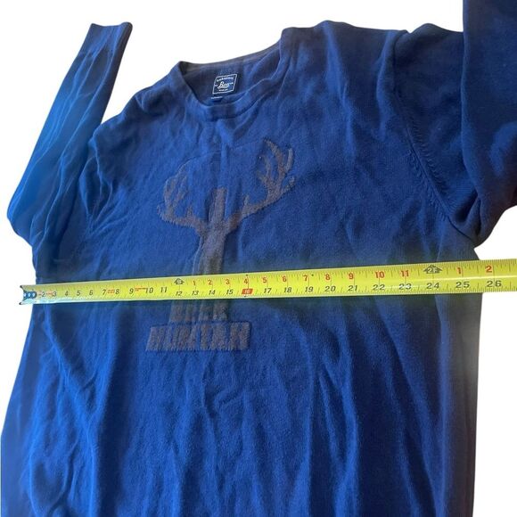 G H Bass Beer Huntah Wool Blend Sweater Deer Antlers Mens Size XXL - Picture 6 of 6